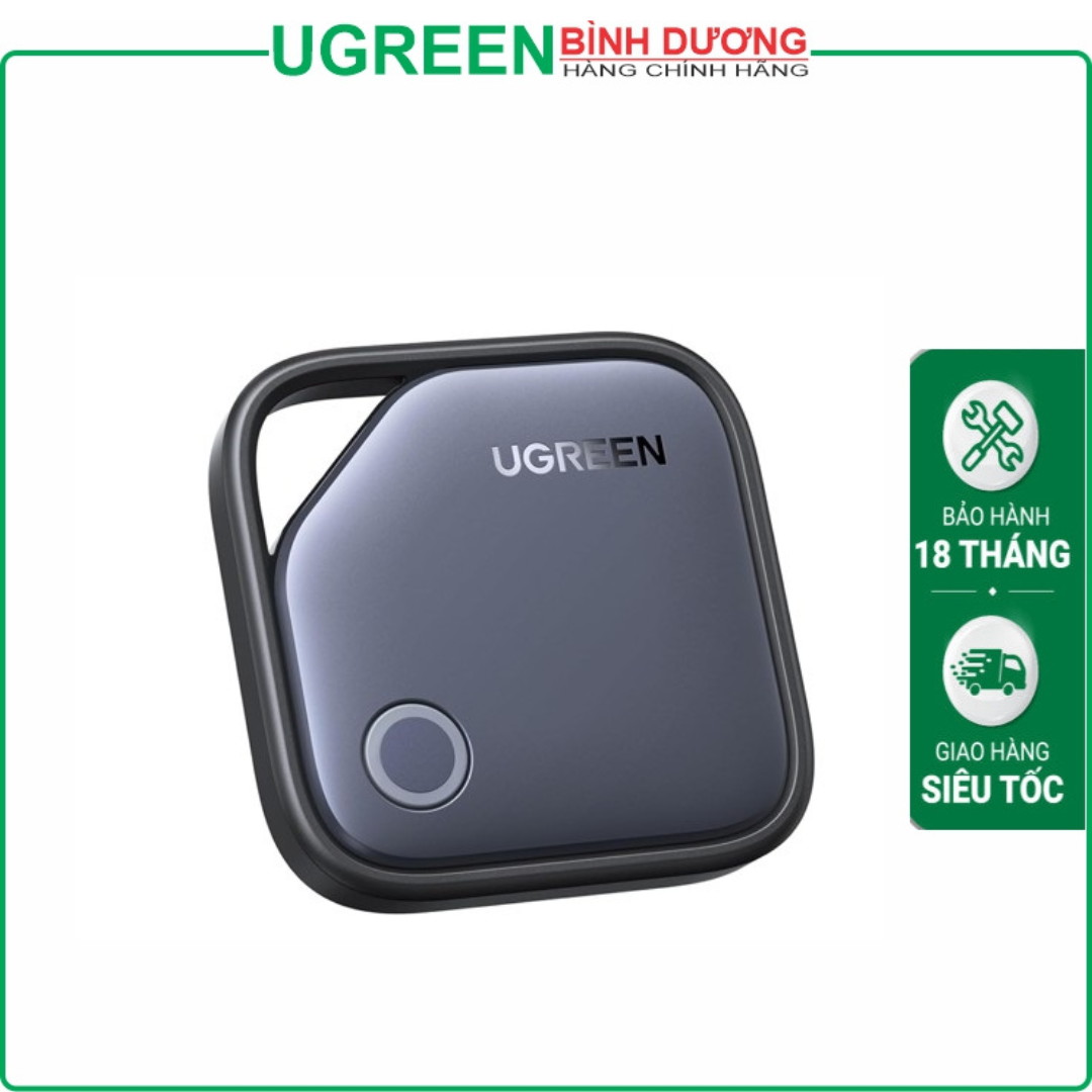 Thiết bị thông minh Ugreen 45297 CM816 – Finder Tag Dùng cho IOS Apple Find My (Định Vị + Tìm Kiếm Đồ Pin Cmos Dùng 2 Năm CR2032 Ko Cần Sim)