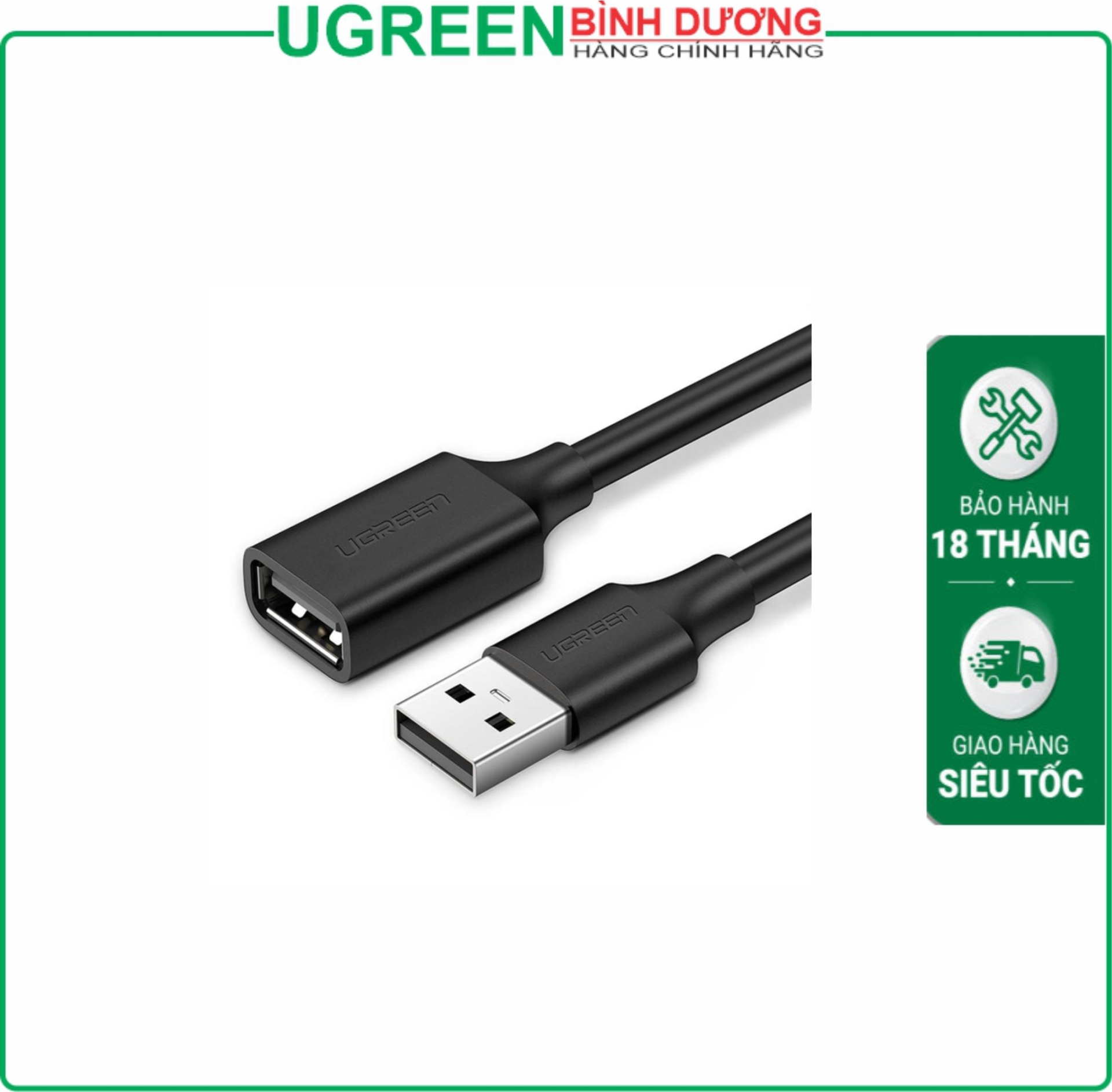 USB nối dài 2.0 dài 5m Ugreen (10318)