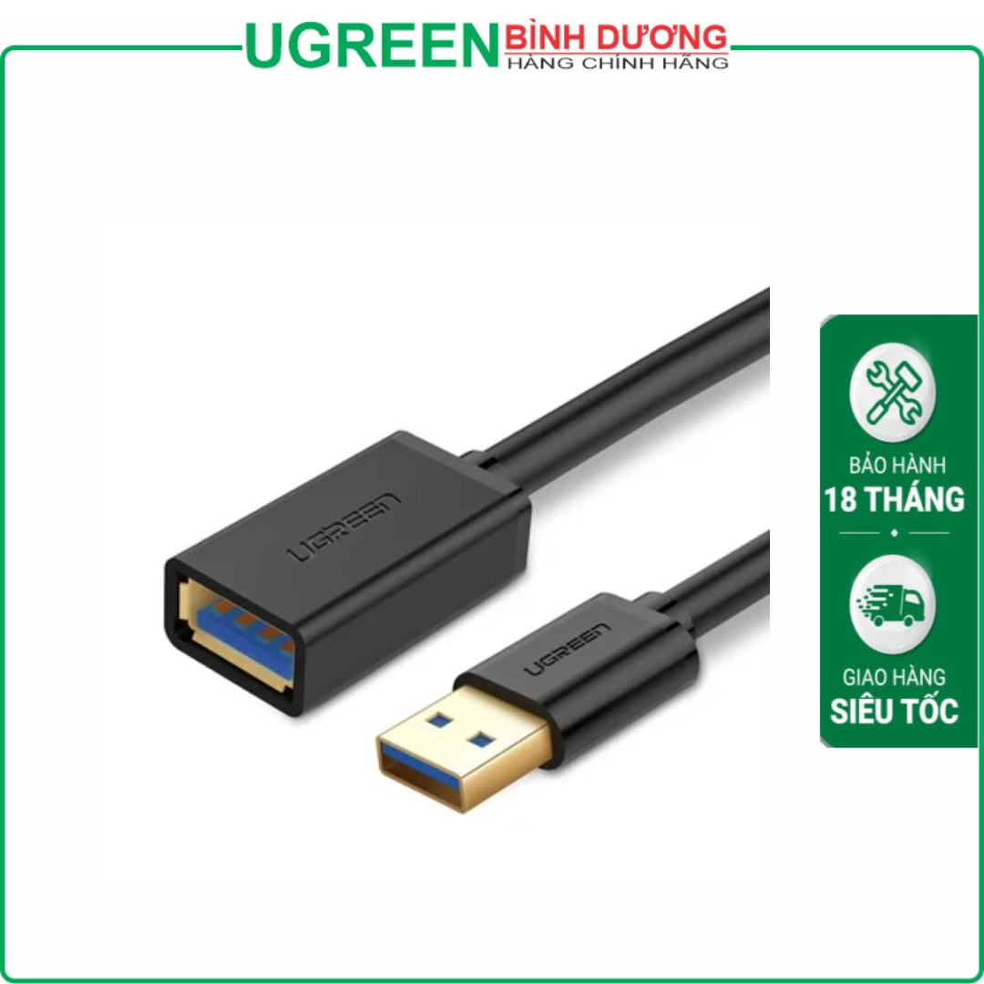 USB nối dài 3m (Chuẩn USB 3.0) Ugreen 30127