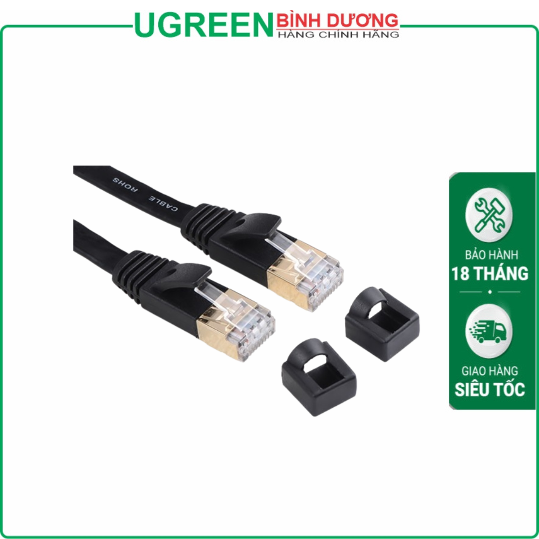 Cáp mạng đúc sẵn 2 đầu dây dẹp CAT7 dài 1,5M Ugreen 11266