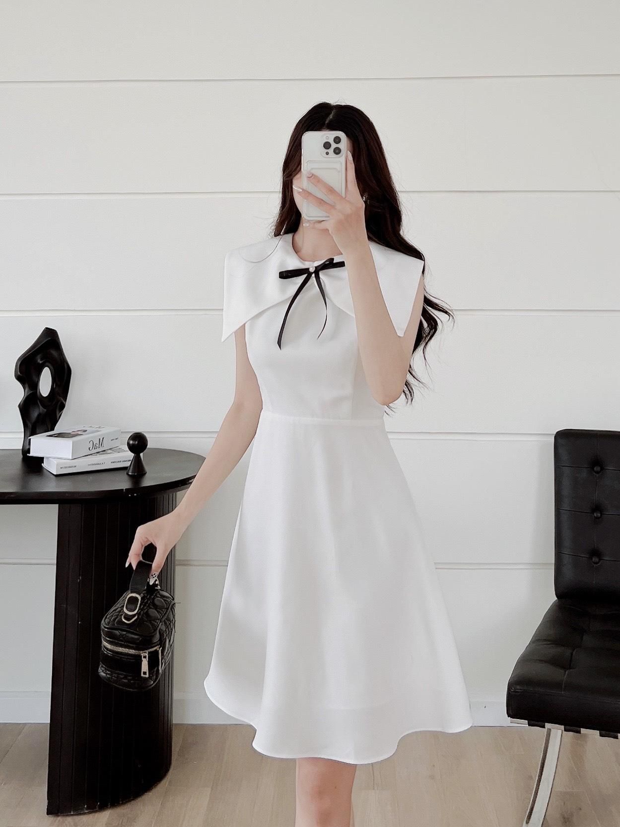 Dress Cổ Nơ