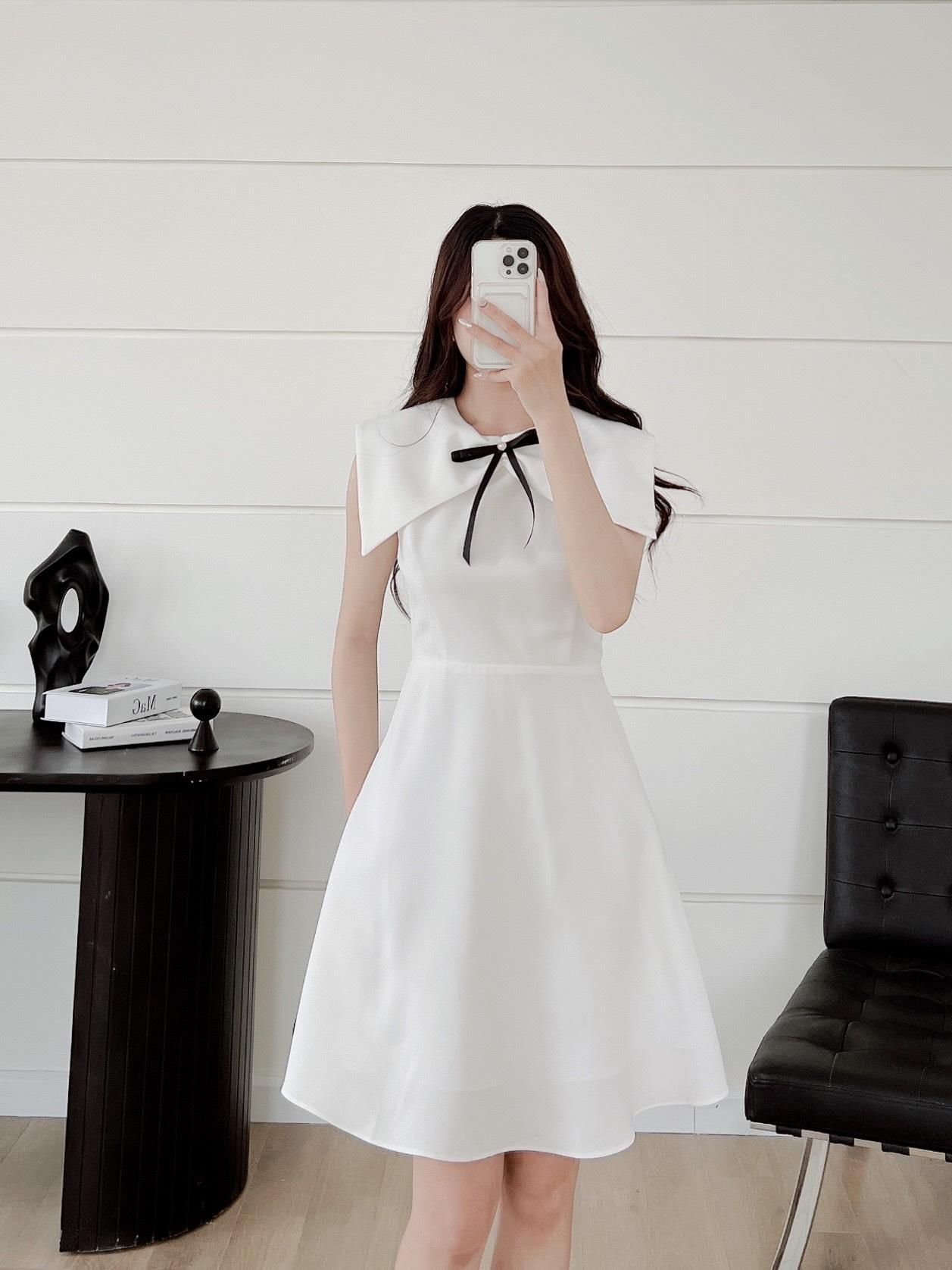 Dress Cổ Nơ