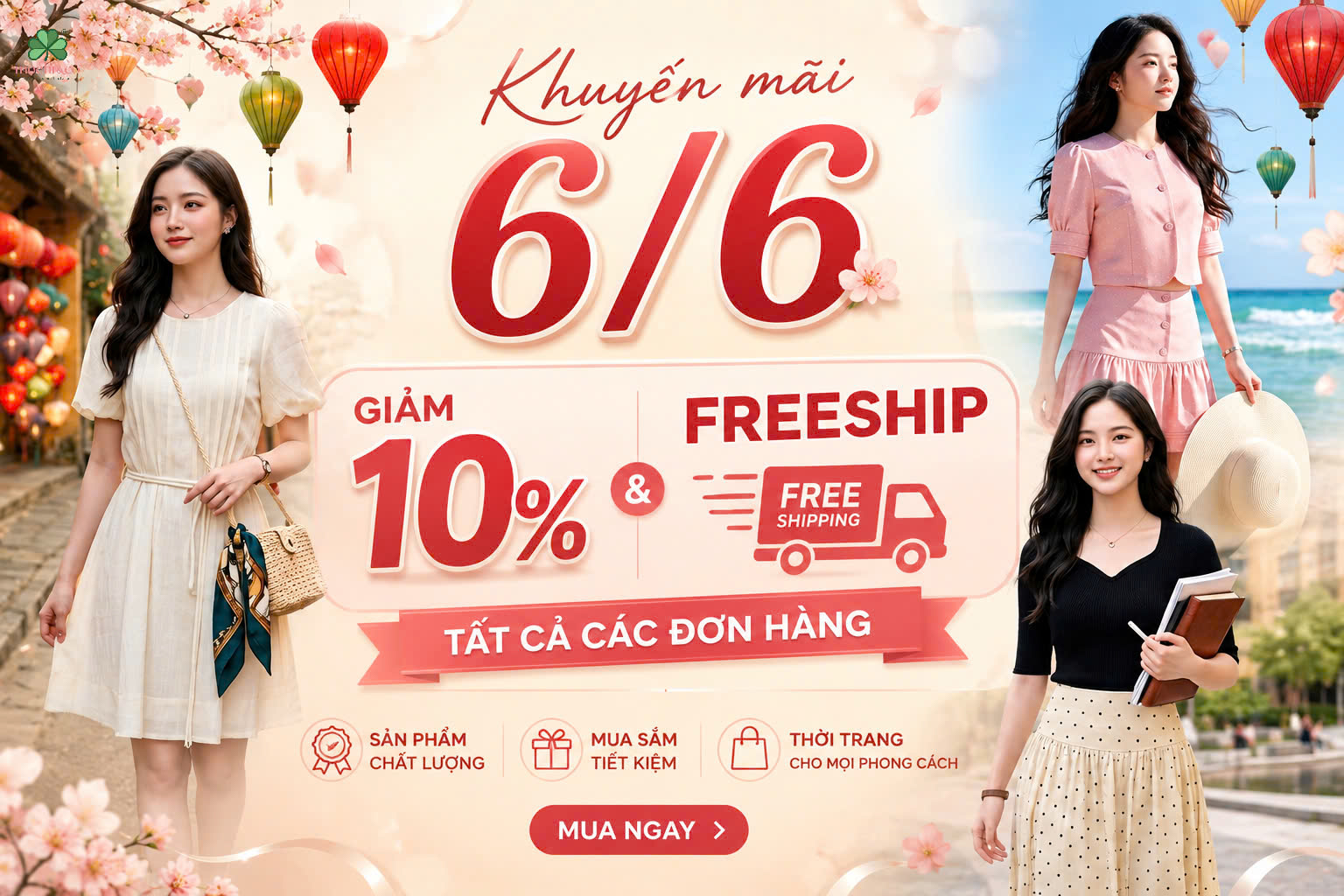 🎉 SIÊU SALE 6/6 – GIẢM 10% & FREESHIP TOÀN QUỐC