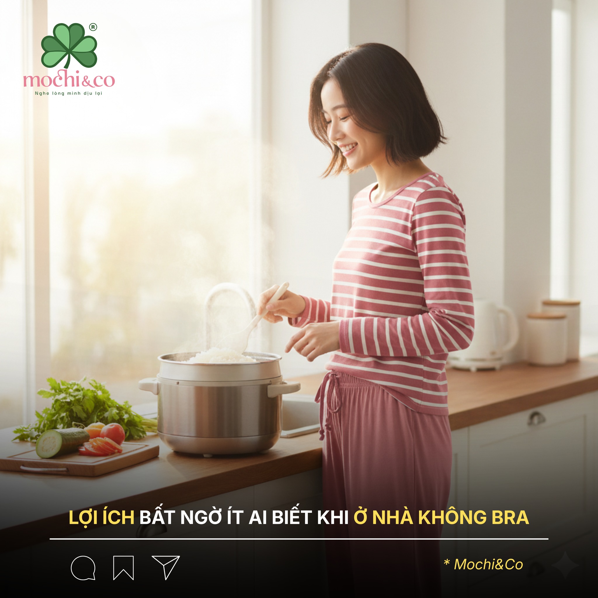 LỢI ÍCH BẤT NGỜ ÍT AI BIẾT KHI Ở NHÀ KHÔNG BRA
