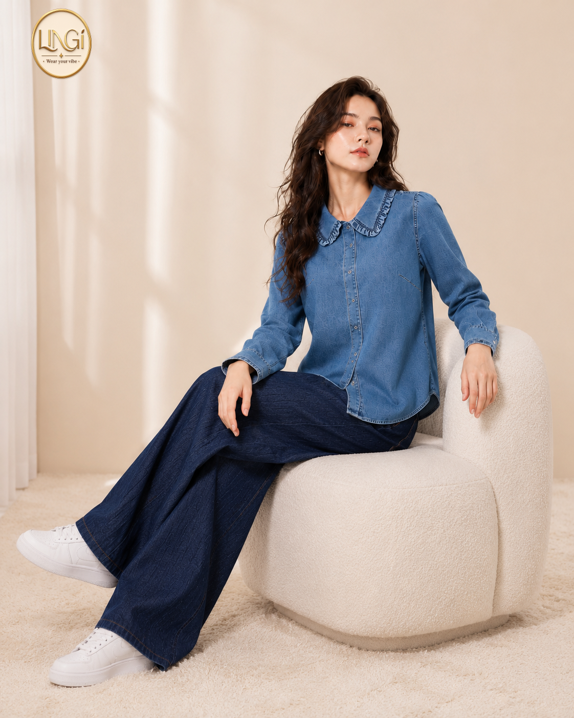 Áo Jeans Dài Tay