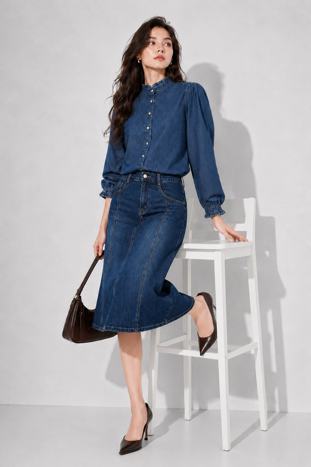 Áo Jeans Dài Tay