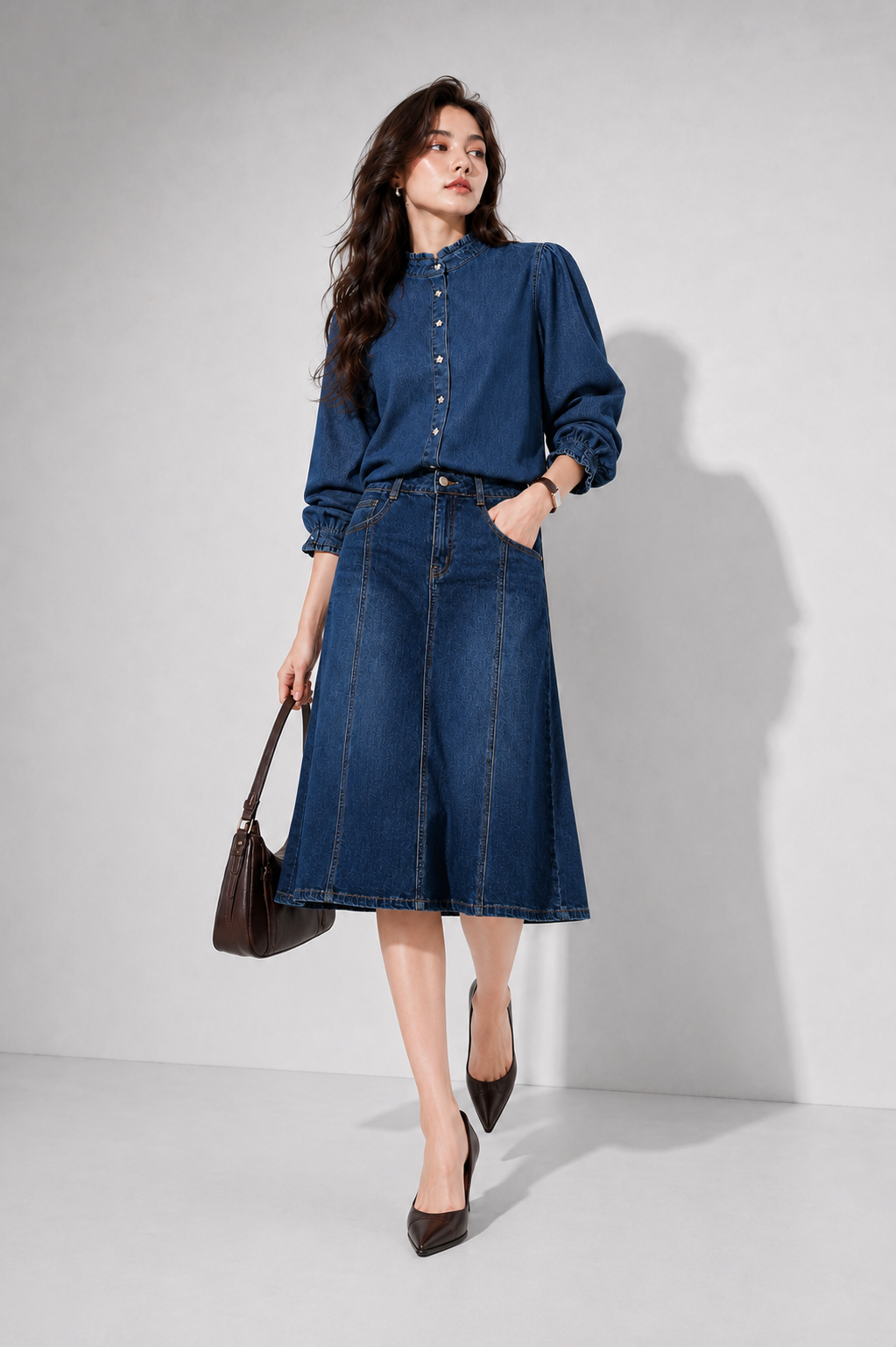 Áo Jeans Dài Tay