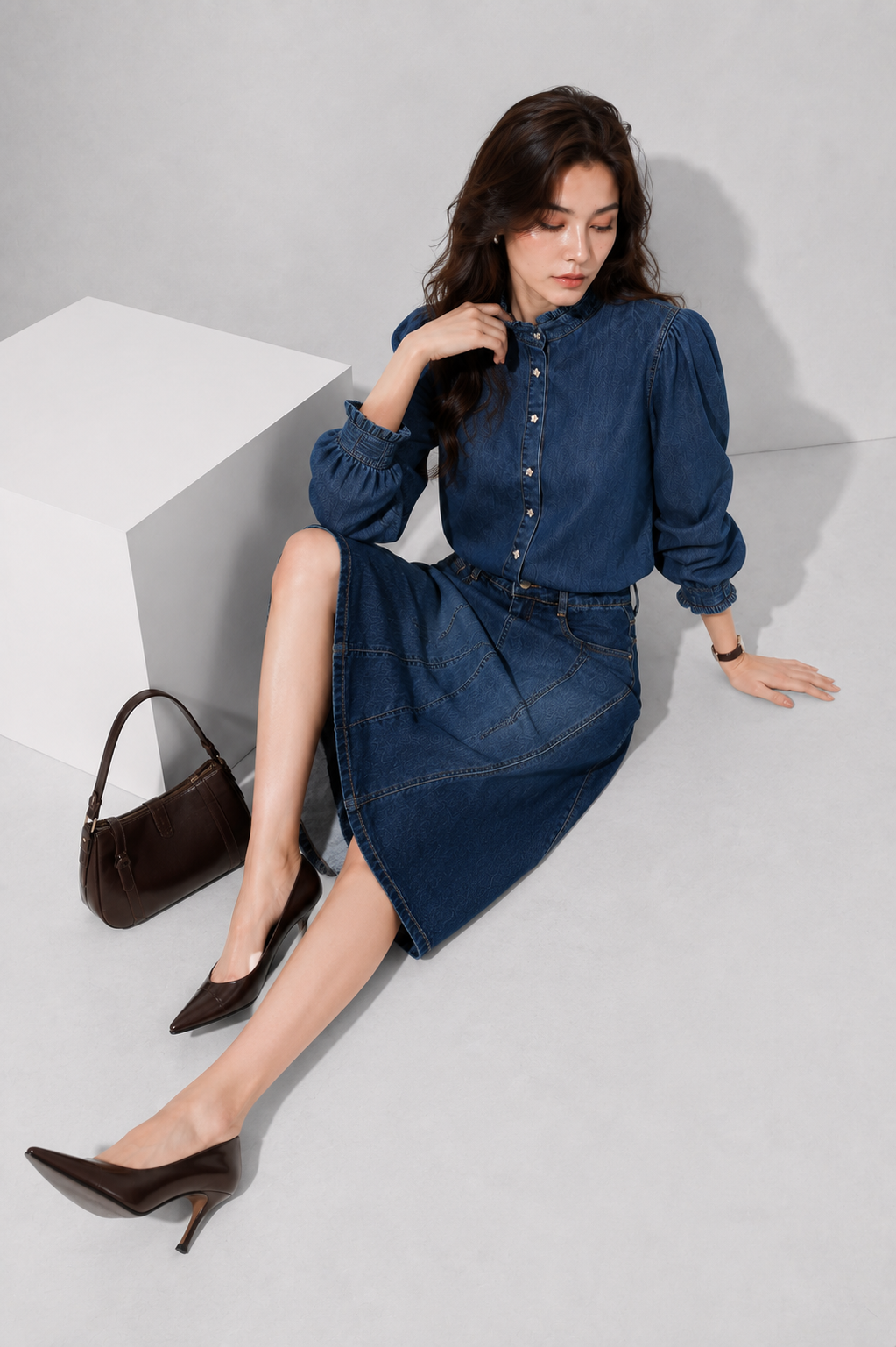 Áo Jeans Dài Tay