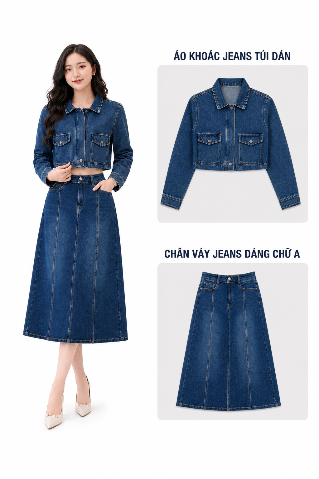 Áo Khoác Jeans