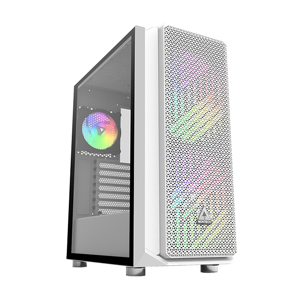 case Montech AIR X ARGB Black / White