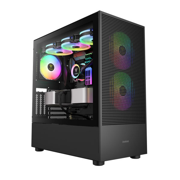 Case GAMDIAS TALOS M3 MESH BLACK / White