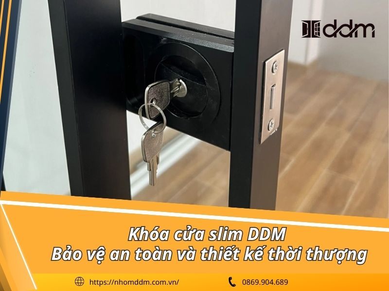 Khóa cửa slim DDM