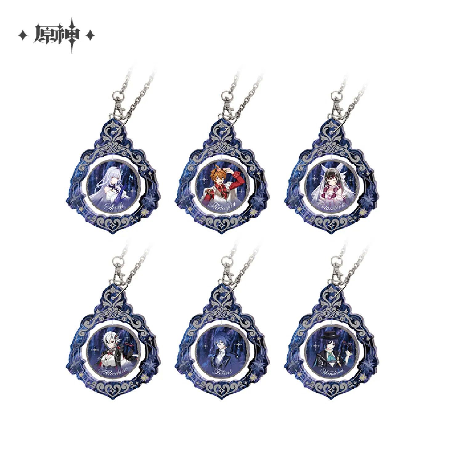 Order note tên nhân vật 🗒 [Chính hãng Genshin Impact] móc xoay sự kiện Carnival Gathering năm 2026 fes