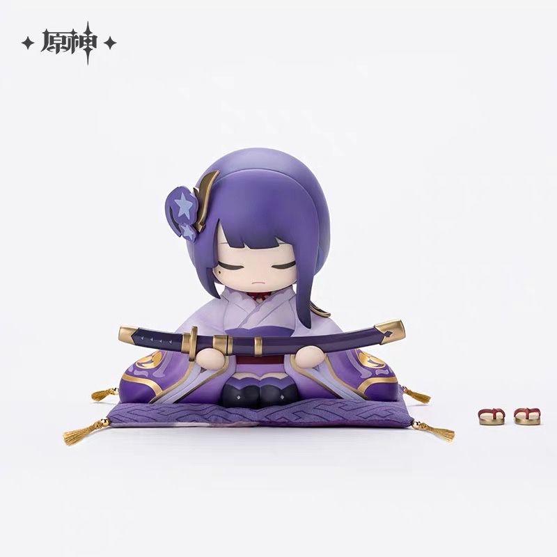 Order] mô hình Raiden Shogun 11cm chibi Tượng Đại Sư Cung Điện Hoàng Gia chính hãng genshin impact official