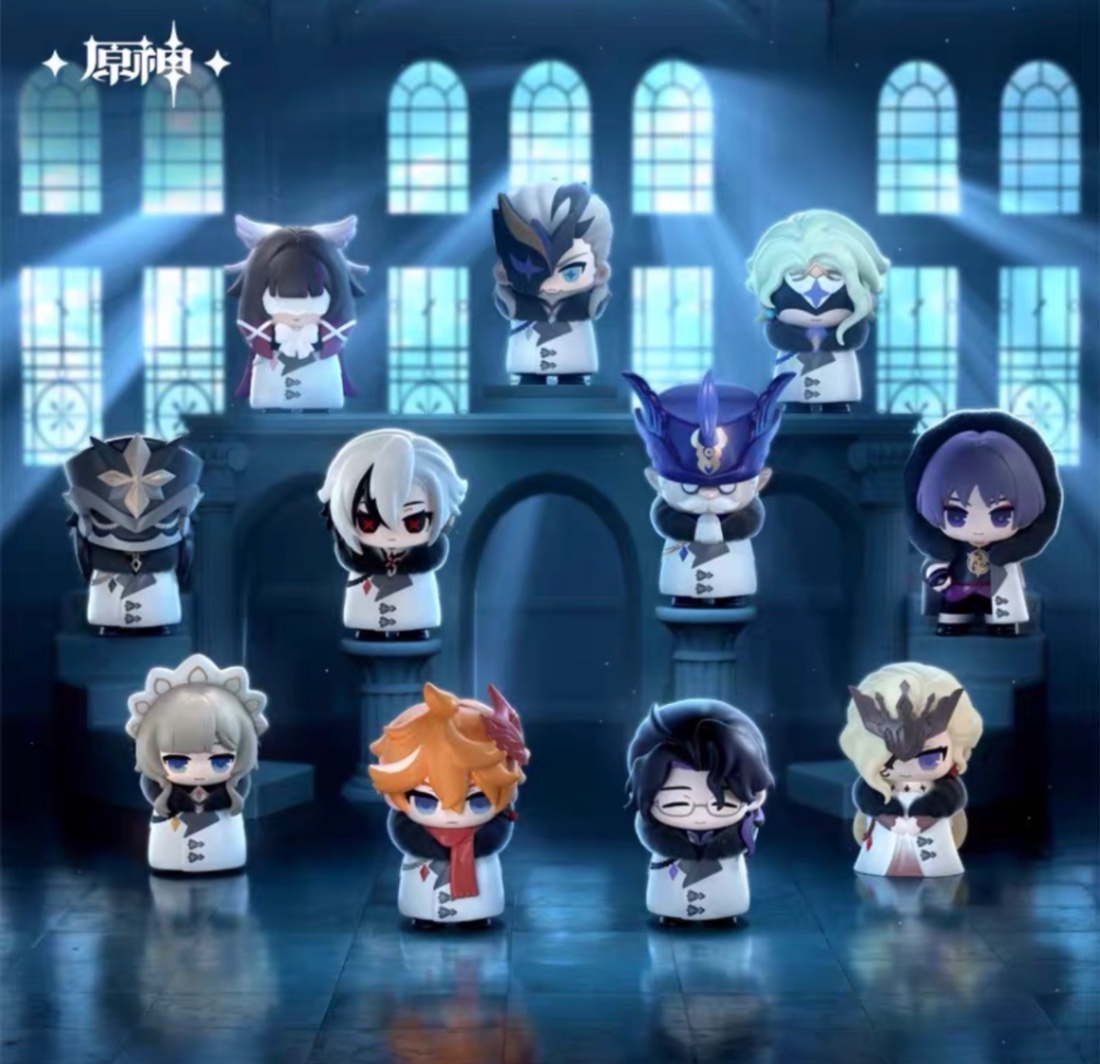 Order LẺ] Mô hình Fatui blind box chính hãng Genshin impact official