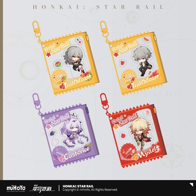 Order note nhân vật] móc summer Series miHoYo chính hãng Honkai star rail mydei stella caelus castorice