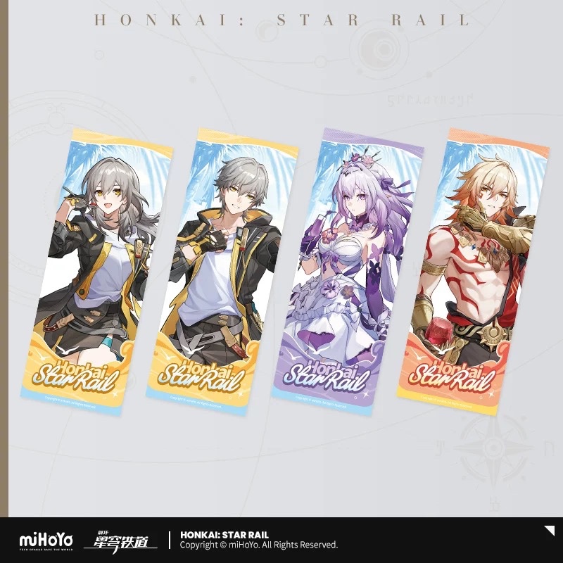 Order note nhân vật] vé laser summer Series miHoYo chính hãng Honkai star rail mydei stella caelus castorice