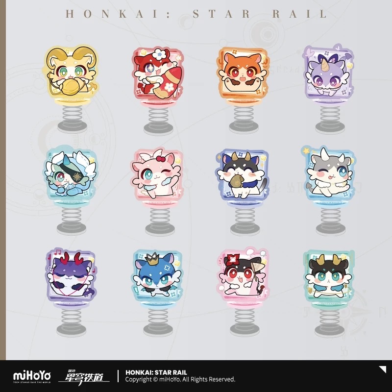 Order note tên nhân vật] lò xo chimera amphoreus Series miHoYo chính hãng Honkai star rail