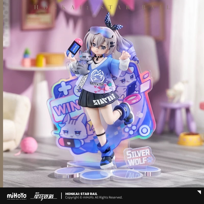 Order] mô hình Sói bạc Silverwolf little cat series🐱 chính hãng honkai star rail🌟