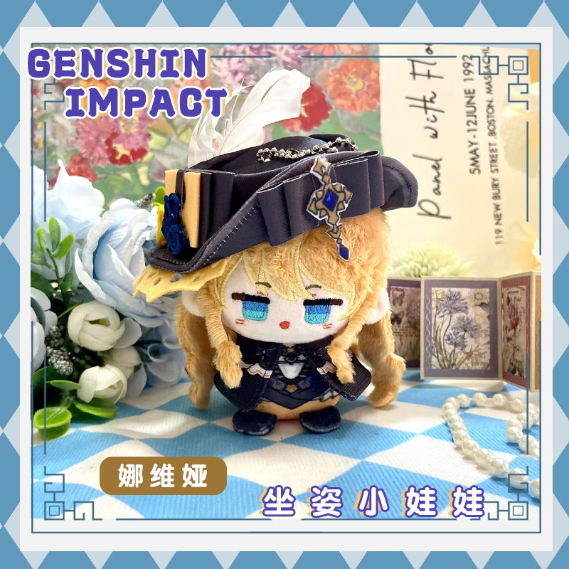 [sẵn+order] búp bê FANMADE 10cm genshin impact hàng fanmade Navia