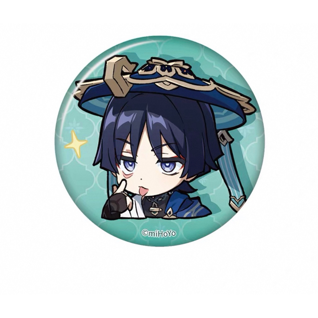 [sẵn+order] tổng hợp vật phẩm sưu tầm WANDERER chính hãng genshin impact official huy hiệu/ standee/ card/ búp bê HUYHIỆU CB 58MM