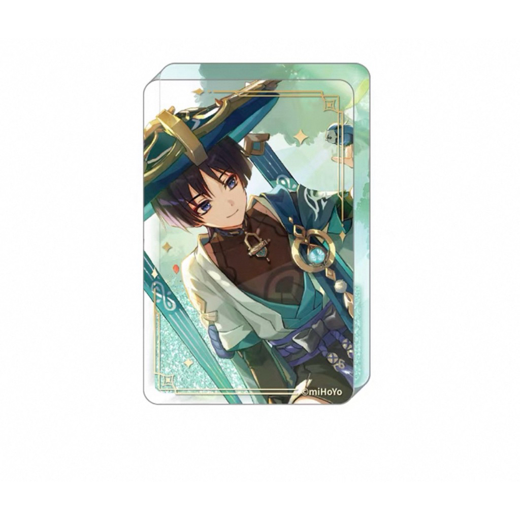 [sẵn+order] tổng hợp vật phẩm sưu tầm WANDERER chính hãng genshin impact official huy hiệu/ standee/ card/ búp bê BLOCK CÁT 10CM