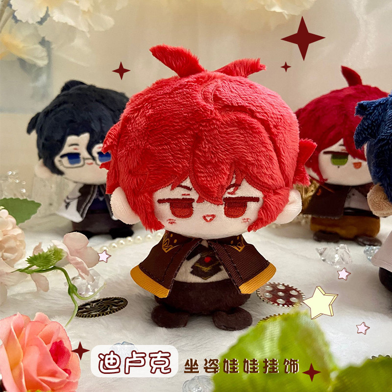 [sẵn+order] búp bê FANMADE 10cm genshin impact hàng fanmade Diluc