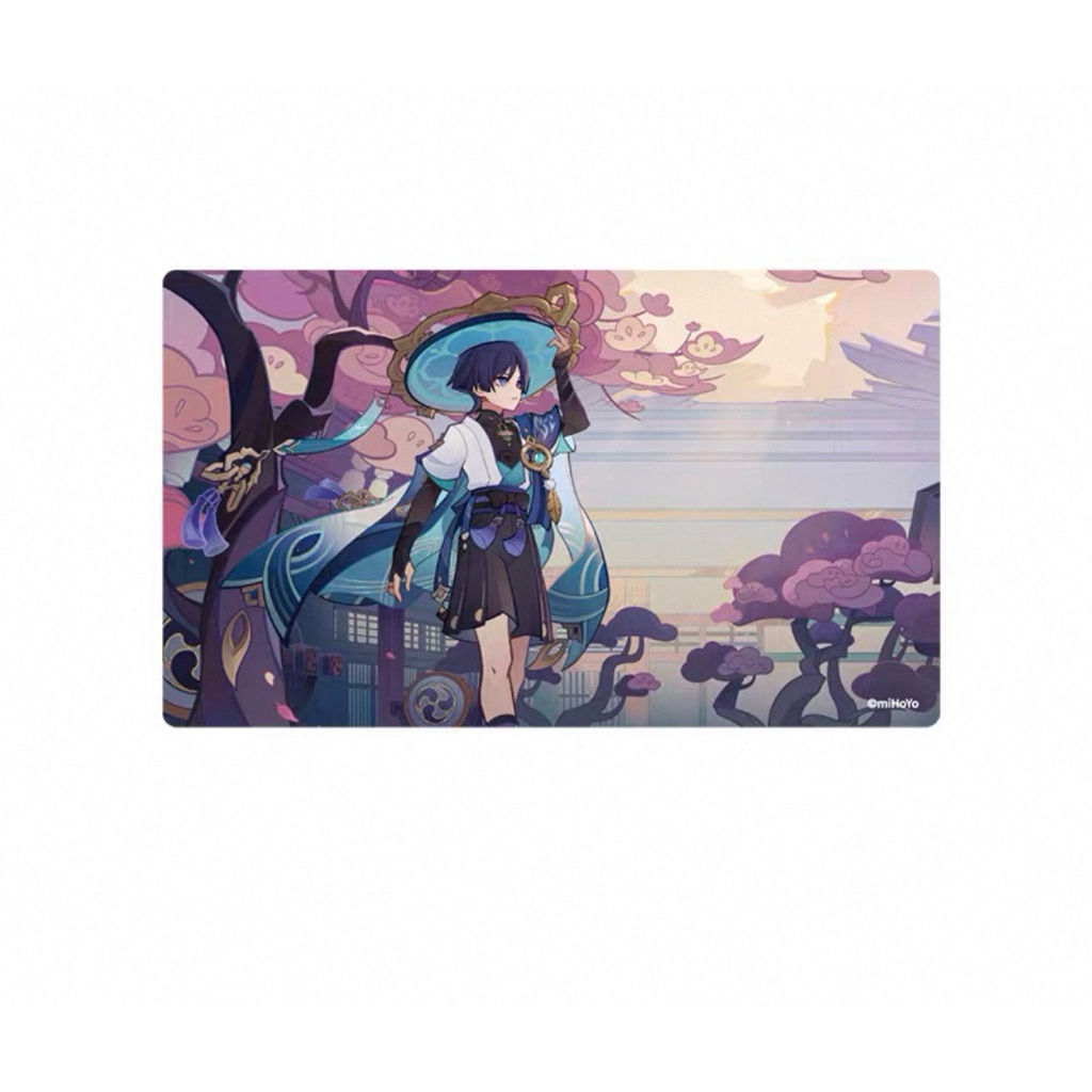 [sẵn+order] tổng hợp vật phẩm sưu tầm WANDERER chính hãng genshin impact official huy hiệu/ standee/ card/ búp bê CARD 17CM