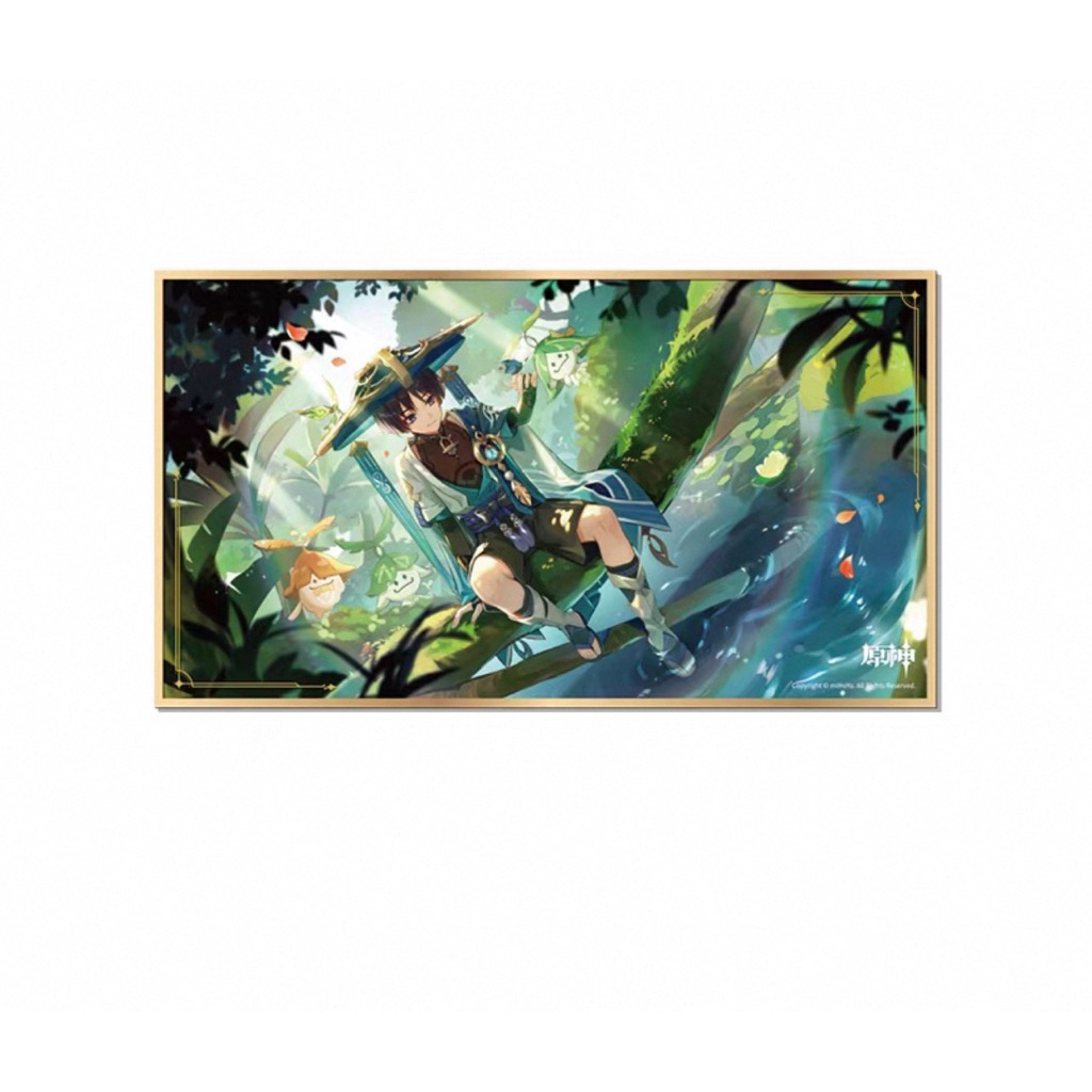 [sẵn+order] tổng hợp vật phẩm sưu tầm WANDERER chính hãng genshin impact official huy hiệu/ standee/ card/ búp bê SHIKISHI 26CM
