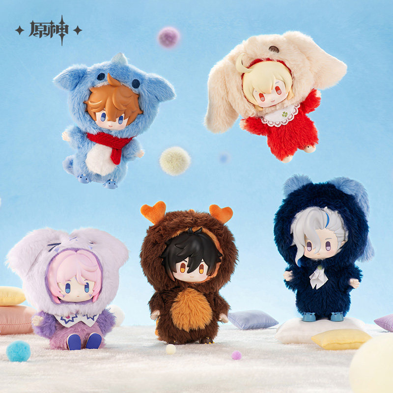 [preorder] móc khoá thú bông mặt nhựa genshin impact chính hãng mihoyo official Zhongli Citlali Neuvillette Tartaglia Klee