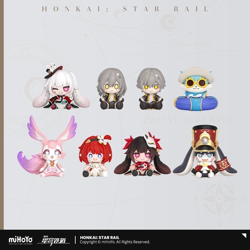 order] mô hình 【honkai star rail official】Huggy Good Smile chibi Hanabi Caelus Pompom Tribbie mimi miHoYo
