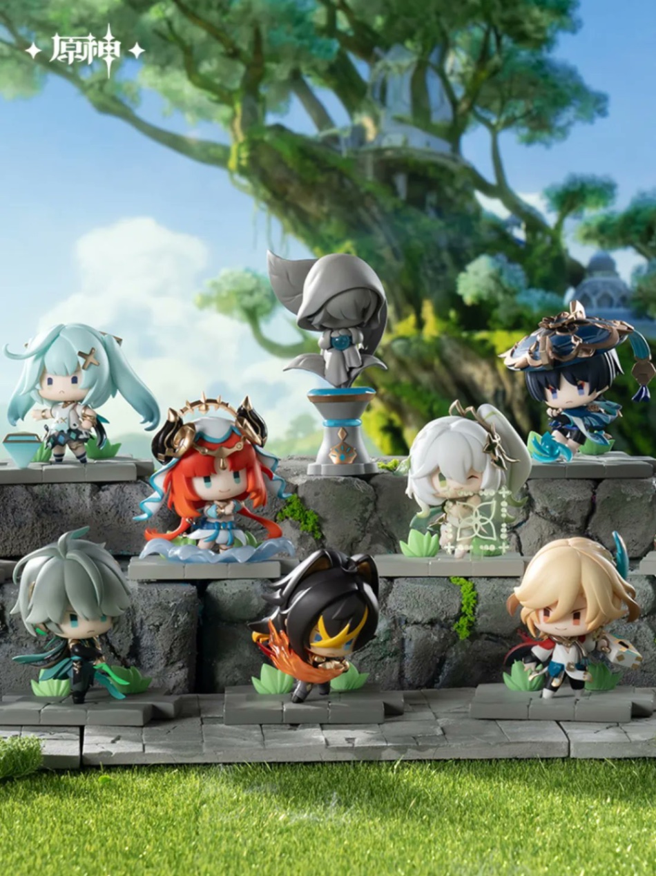 Preorder] mô hình blind box Battlefield hero Sumeru ver Wanderer Nahida Alhaitham Kaveh Tighnari Cyno Fazuan Dehya