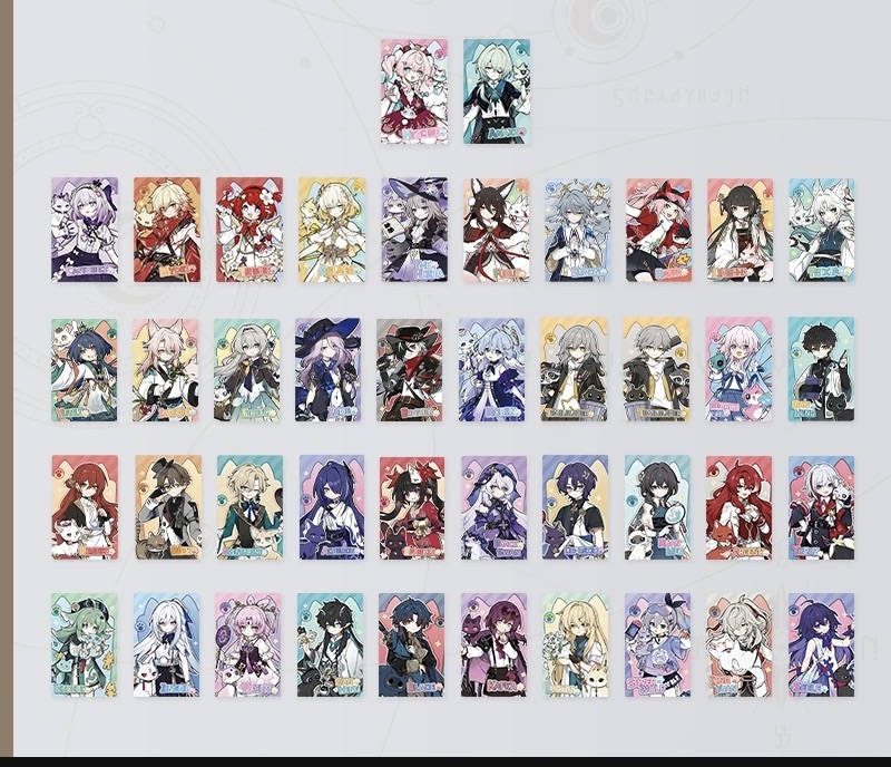Order note tên nv] card tiny cat series honkai star rail official