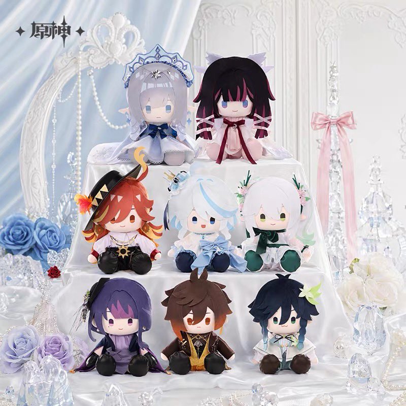 Preorder] Genshin impact búp bê ngồi Bộ sưu tập 