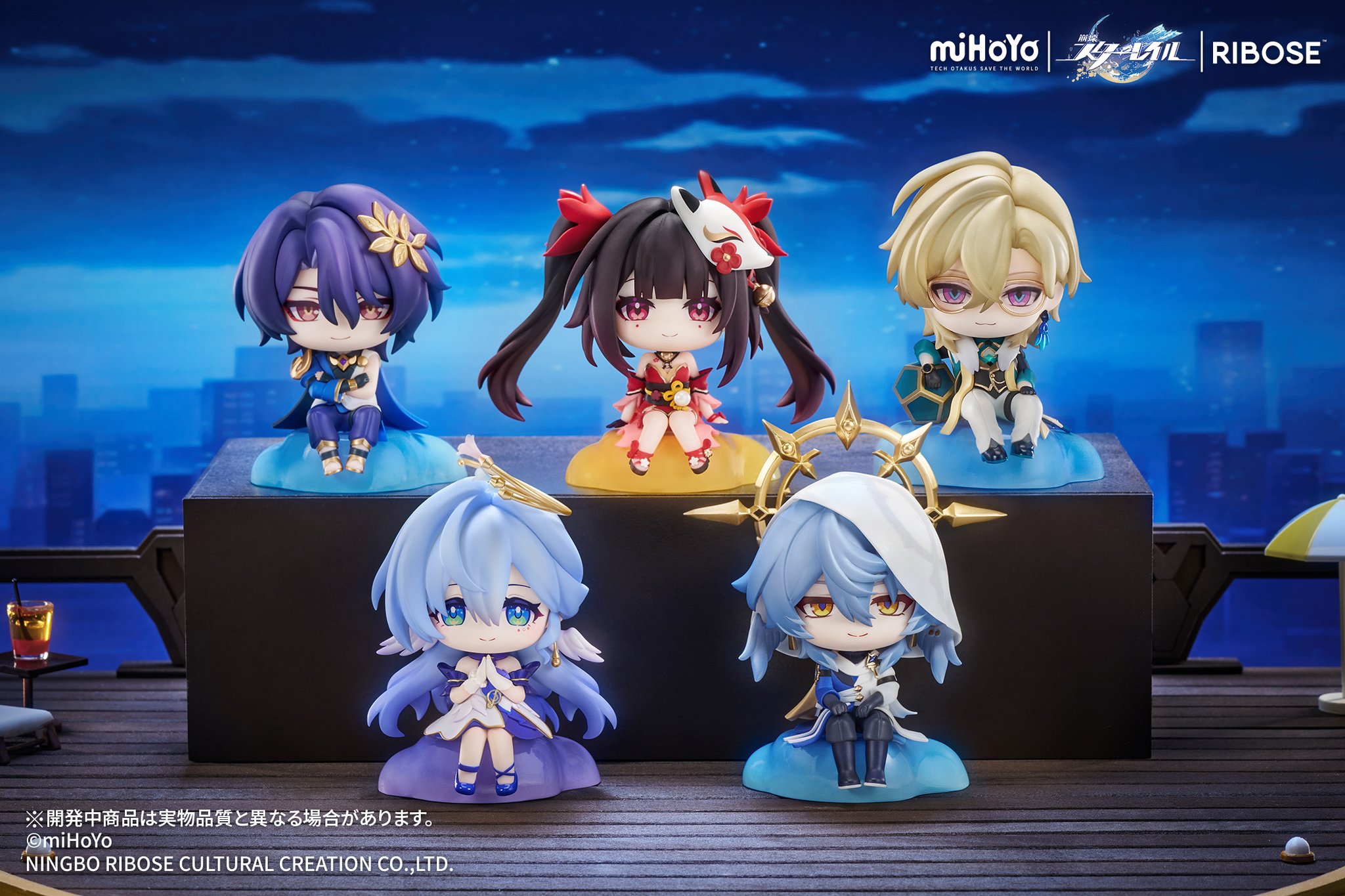 Preorder t7/ 2027] mô hình ngồi chibi honkai star rail official Sunday Robin Aventurine Dr Ratio Hanbi