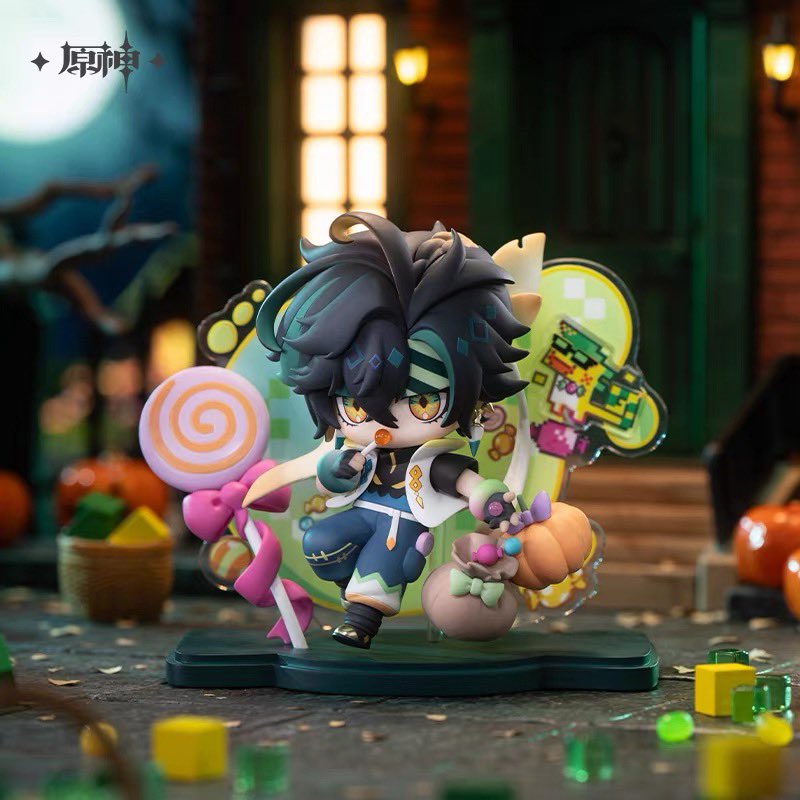 Preorder t8/ 2027] mô hình Kinich trick and treat night fantasy series chinh hang genshin official