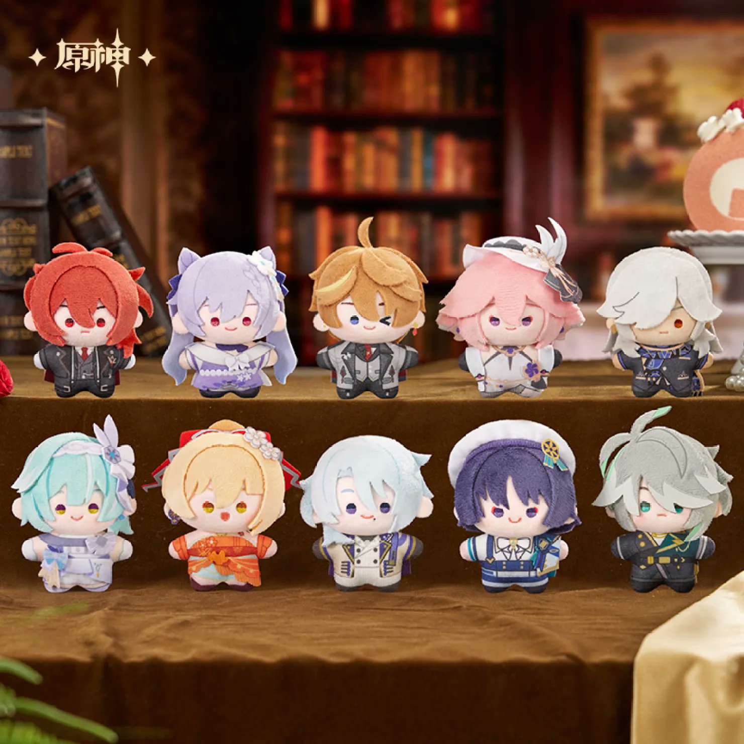 Preorder t8/ 26] blind box búp bê Đêm tiệc rực rỡ chính hãng genshin Wanderer Tartaglia Diluc Yae Cyno Alhaitham Ayato Yoimiya Keqing Ayato
