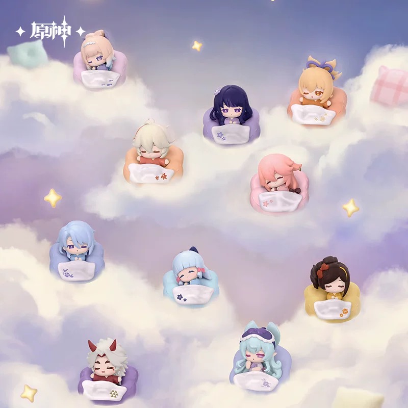Preorder t9/ 26] lẻ mô hình blind box mô hình có nam châm clowd pillow dream series