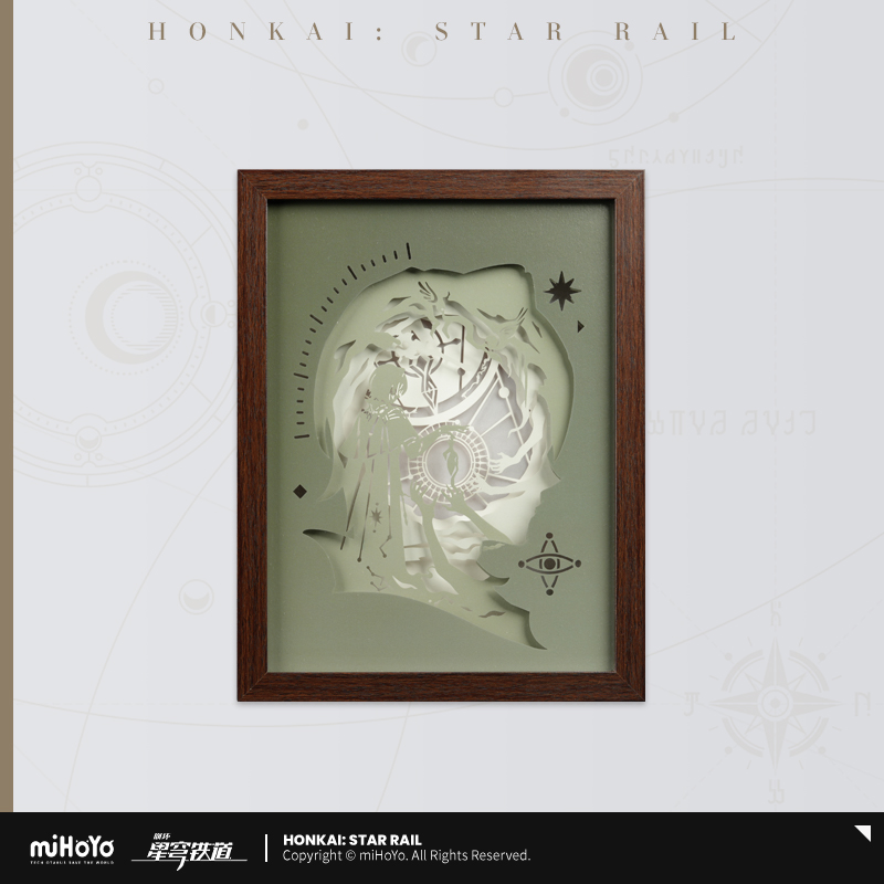 preorder] khung tranh có đèn Anaxa chính hãng honkai star rail