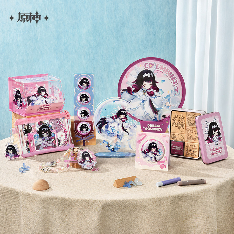 preorder t9/ 2026] COLUMBINA Bộ sưu tập đồ lưu niệm Hành trình Giấc mơ Sao - Genshin chính hãng