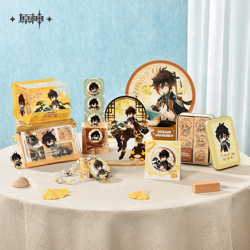 preorder t9/ 2026] ZHONGLI Bộ sưu tập đồ lưu niệm Hành trình Giấc mơ Sao - Genshin chính hãng