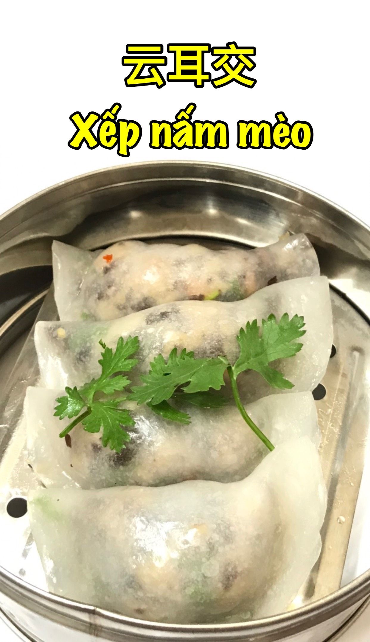 Xếp nấm mèo