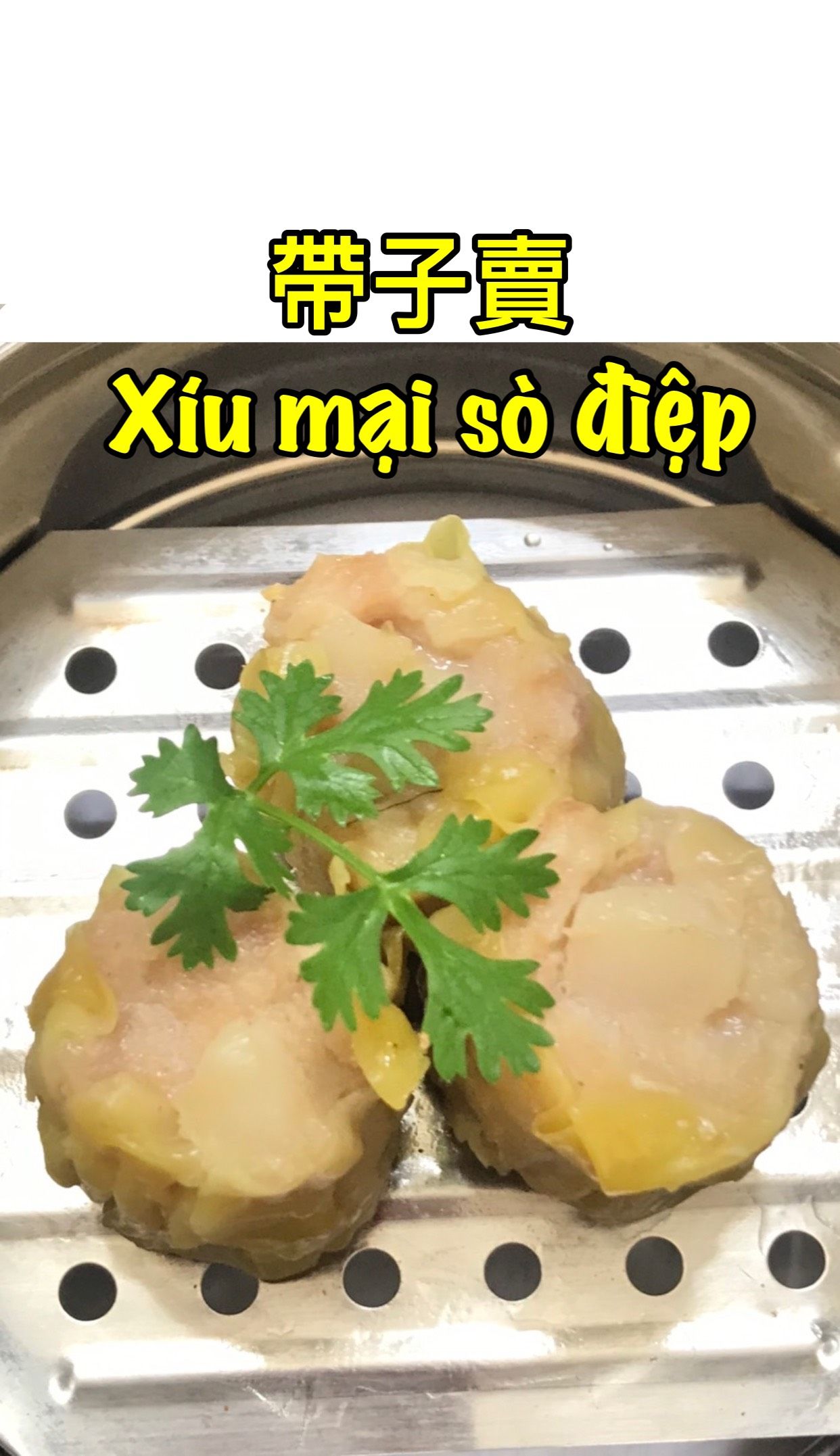 Sò điệp xíu mại