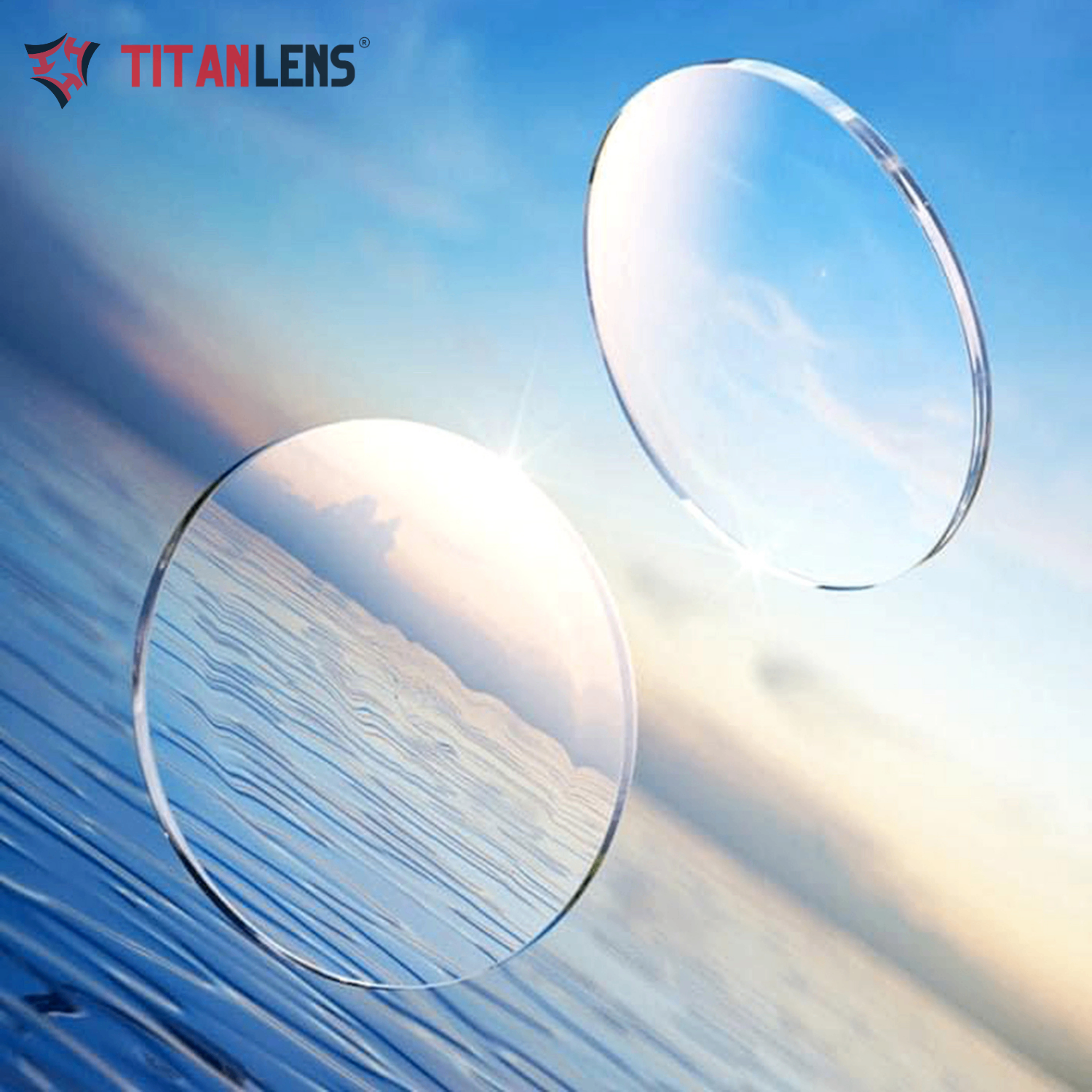 TITAN LENS LUXURY 1.67 ASP BLUECUT SHMC