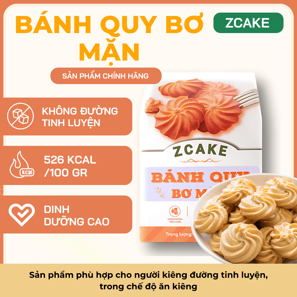 Bánh Quy Bơ Mặn - 160g