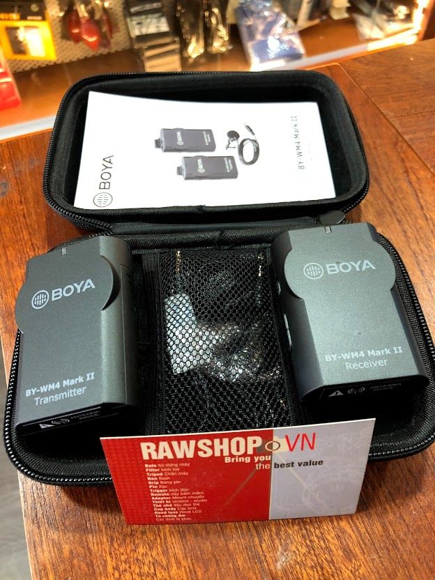 Hãng BOYA ra mắt BOYA WM4 mark II (Thế hệ thứ 2) cho điện thoại và máy quay