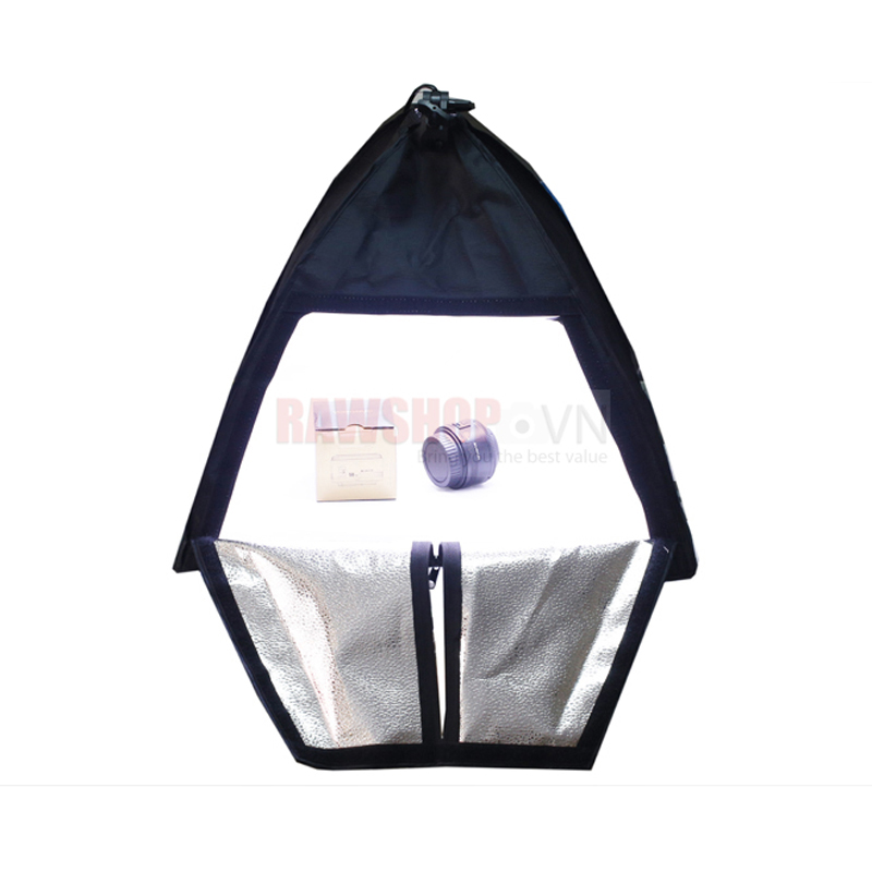 Combo lồng chụp sản phẩm softbox 2 in 1 - Kích thước 40x40