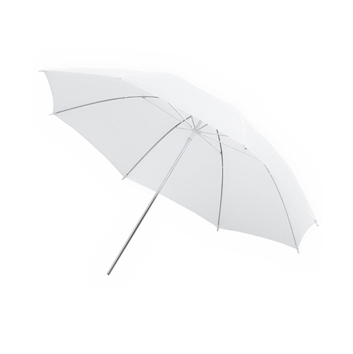 Dù xuyên trắng đường kính 85cm (33")