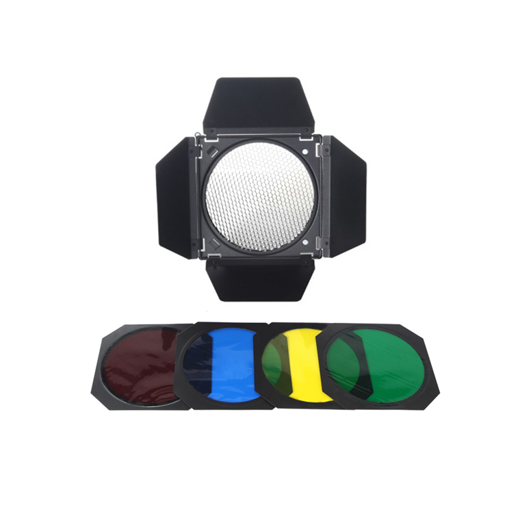Godox BD-04 Bandoor honey comb with color filters for Reflector Bow