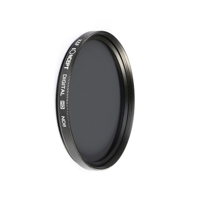 K&F Concept filter ND8 49, 52, 58, 62, 67, 72, 77mm - Japan optic